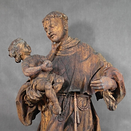 Old St. Anton sculpture replica