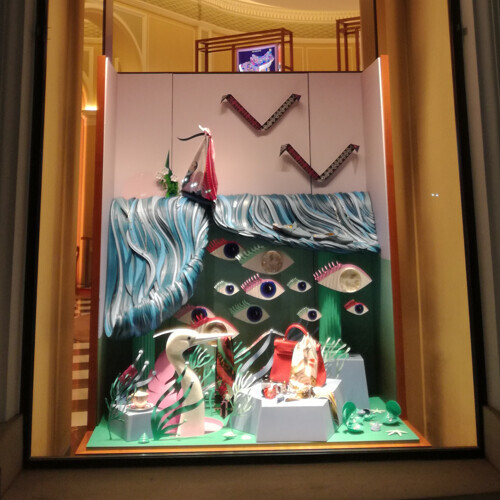 Window store elements for Hermes store by Windowstories